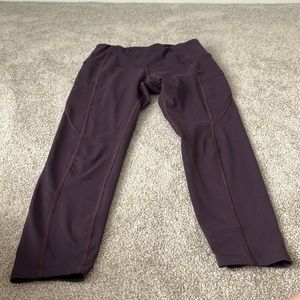 purple layer8 leggings
